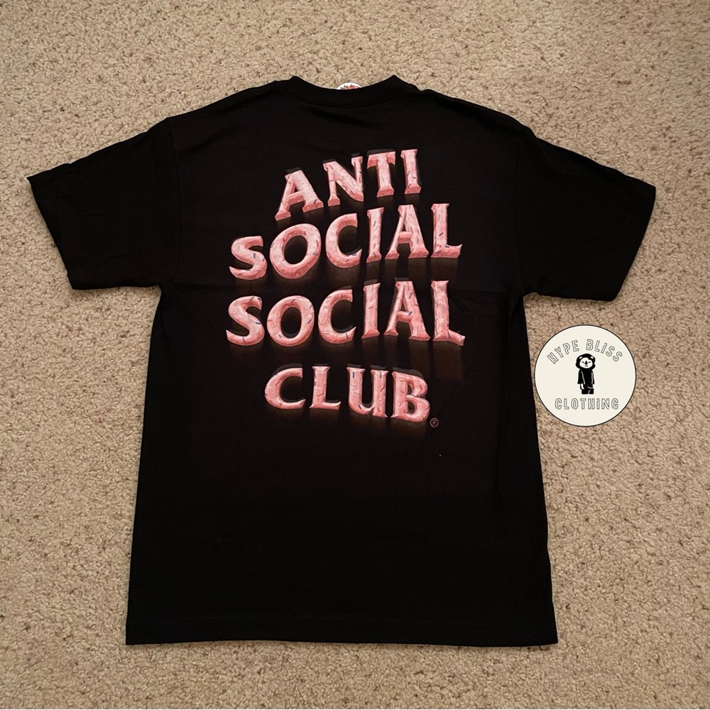 Anti Social Social Club Sprinkling Tears Black Tee